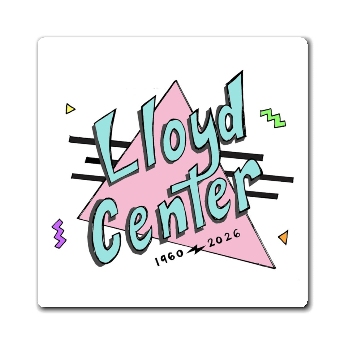 Lloyd Center Retro Souvenir Magnet