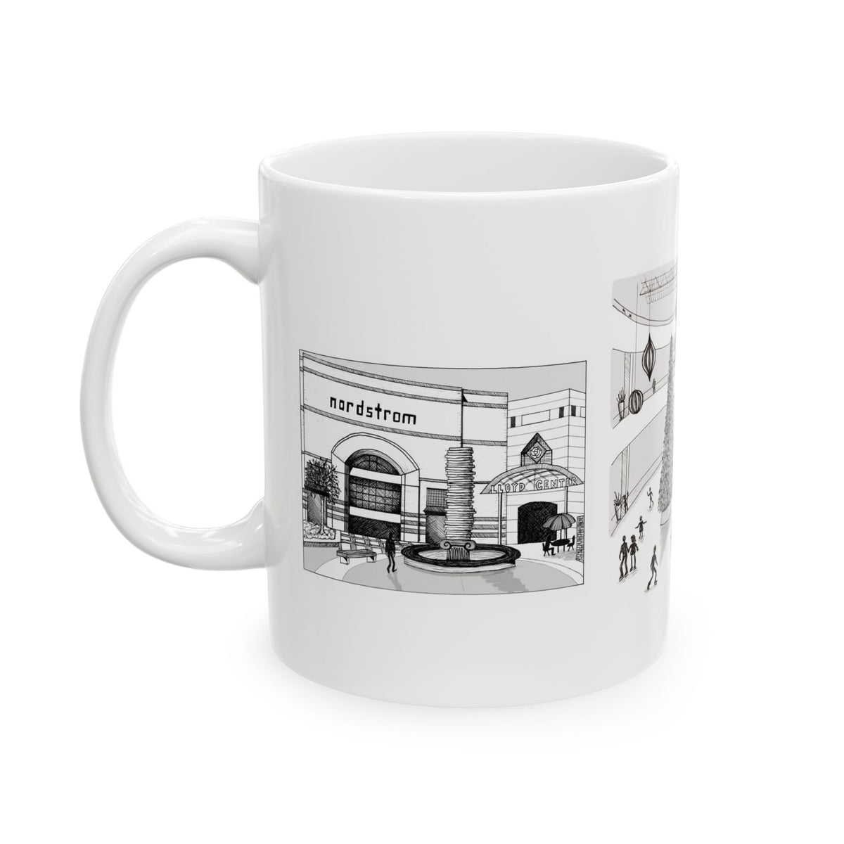 Lloyd Center Portland Mug