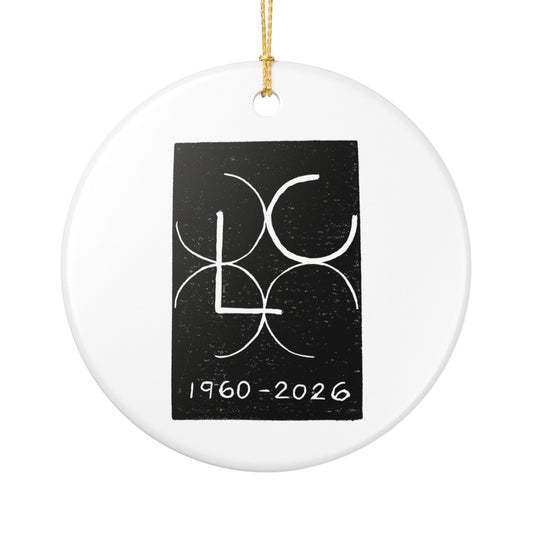Lloyd Center Ceramic Ornament — 1960–2026 Keepsake