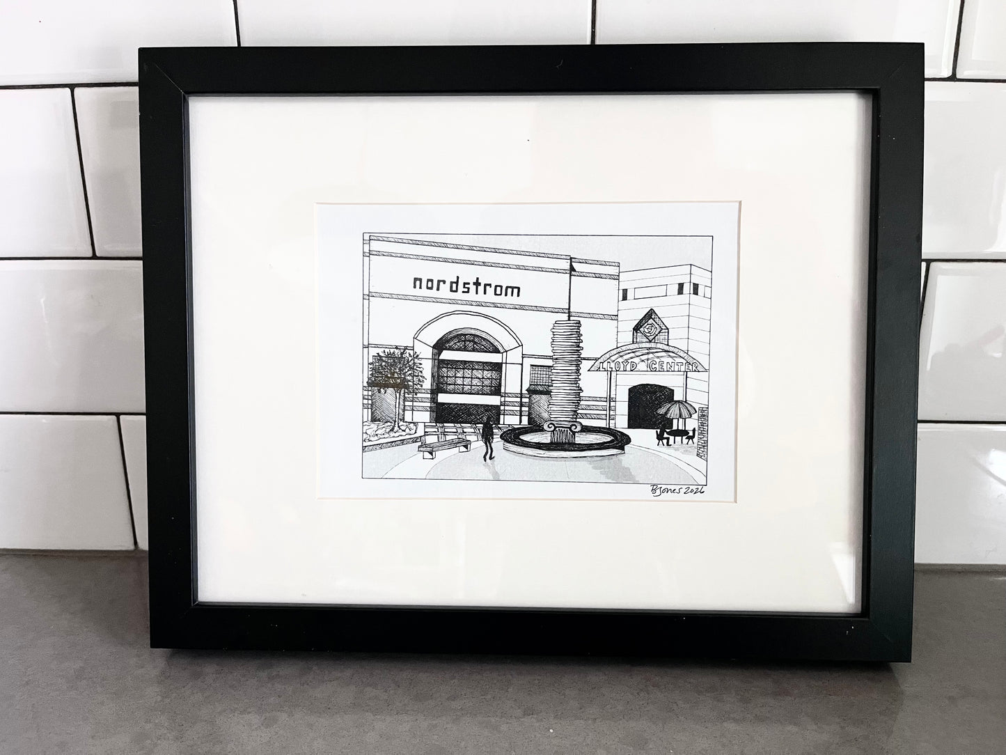 Nordstrom and Capitalism Sculpture Print 5x7