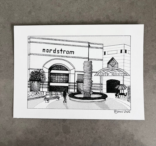 Nordstrom and Capitalism Sculpture Print 5x7
