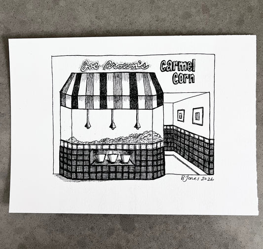 Joe Brown's Carmel Corn at Lloyd Center Print 5x7