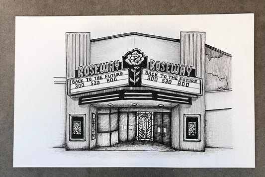 Roseway Theater Print